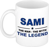 Sami The man, The myth the legend cadeau koffie mok / thee beker 300 ml