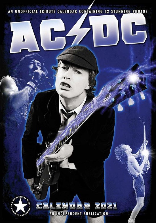 AC / DC Kalender 2021 A3 | bol.com