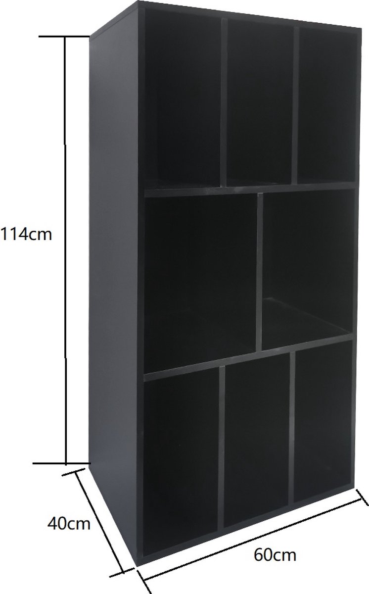Whouse Platenrek - Platenhouders voor aan de muur - wandmontage - LP