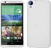 HTC Desire 830 Smartphone Hoesje Tpu Siliconen Case S-Style Wit