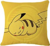 Pokemon kussenhoes - Pikachu - sierkussenhoes - 45 x 45 cm