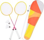 Sunnylife Badminton Set - Twee Rackets, Tas en Shuttles