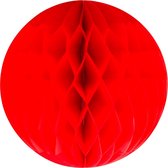 My Little Day - Honeycomb bal - Rood - 1 stuk - 25cm