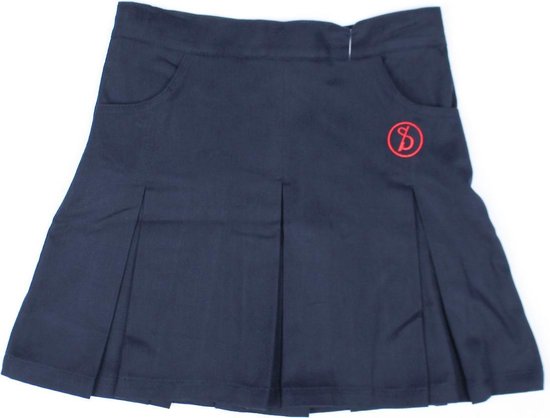 Sint-Ludgardis schooluniform - Rok meisje - Donkerblauw - jaar