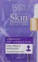 Eliza Jones Overnight Anti-Rimpel masker voor Gezicht, Hals en Decolleté | Anti-Rimpel Masker | Q10 en Lipid complex Masker