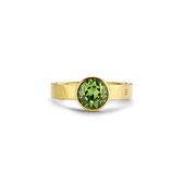Melano Twisted Green phylosophy ring set - goudkleurig - dames - maat 56