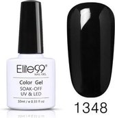 Elite 99, Zwart, 1348, Gel Nagellak, Polish, Tenue de Ville