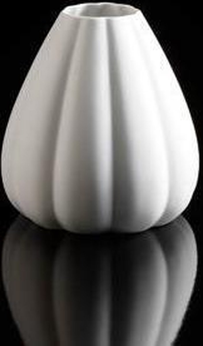 1/2 Rosenthal Studio Linie Vase oder Blumentopf von Tapio Wirkkala aus Porzellan in schwarz 60er Mid Century Vintage