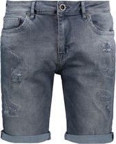 Cars Jeans Denim short Becker - Heren - Grey Used - (maat: S)