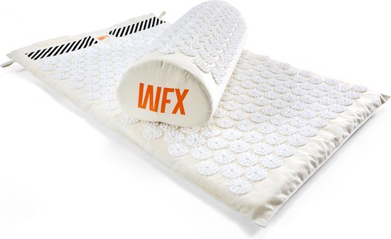 DoYourFitness Akupressurmatte Set inkl. Akupressur-Kissen & Tragetasche | Ideal zur Massage, Entspannung, Stimulation & Meditation | Linderung von Kopf-, Nacken- und Rückenschmerzen