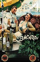 Wandbord - Bacardi Holiday -20x30cm-