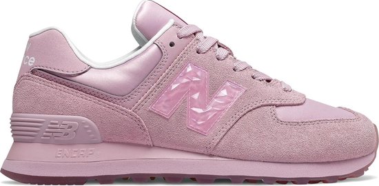 New Balance - Dames Sneakers WL574WNU - Roze - Maat 40 1/2 | bol.com