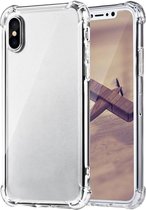 Apple iPhone XS Max Hoesje - Anti Shock Hybrid Backcover  - Transparant