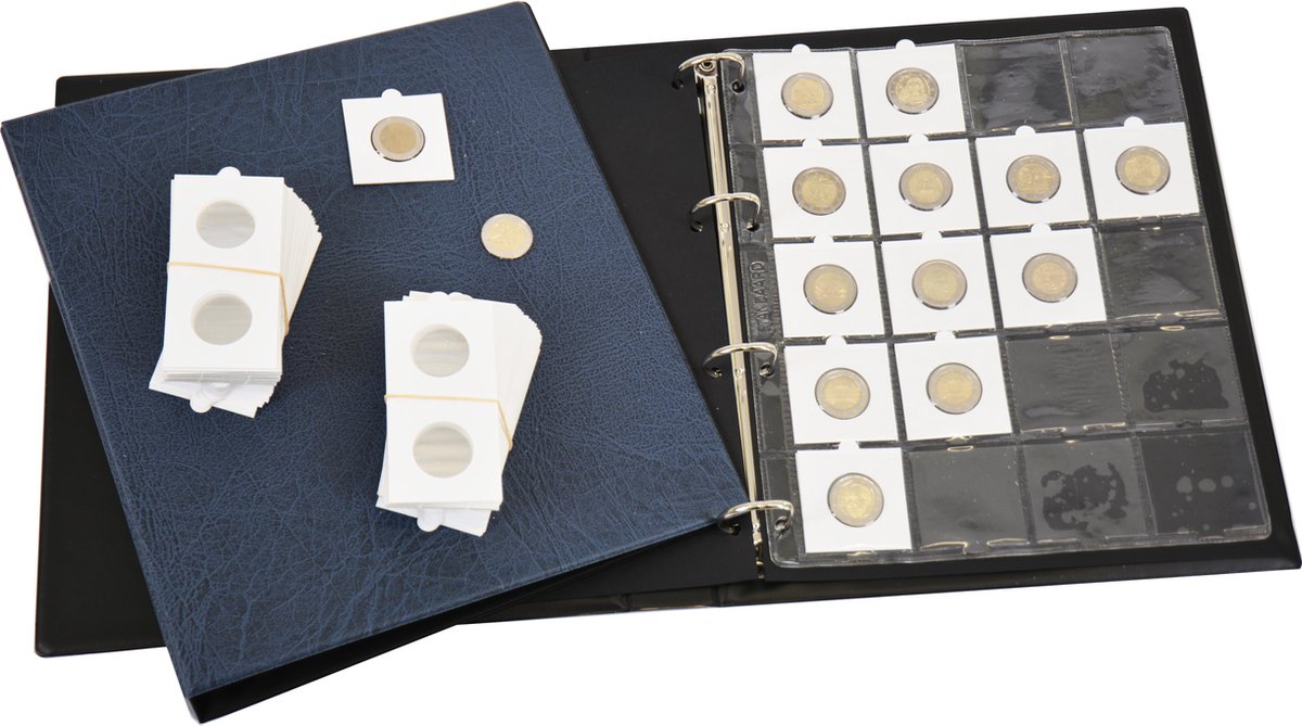 Transparante munthoezen - Set van 50 stuks - Ideaal voor het opbergen