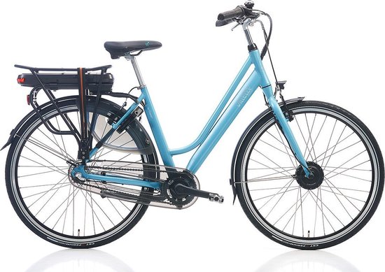 Villette le Plaisir elektrische fiets aquablauw | bol.com