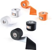 6x PREMIUM Kinesiologie Tape - Sporttape - 100% geweven katoen / waterbestendig - rollengte 5m, breedte 5cm - kleurrijk