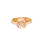 Melano Twisted Better for you ring set - goudkleurig - dames - maat 48