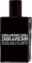 Zadig & Voltaire This Is Him! 50 ml Eau de Toilette - Herenparfum