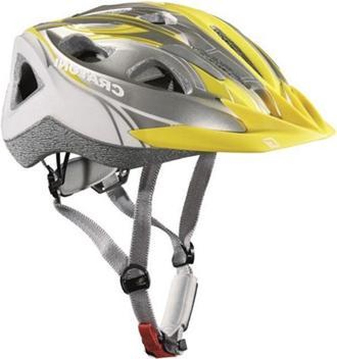 cratoni fietshelm Siron ziler -geel / 53-59cm