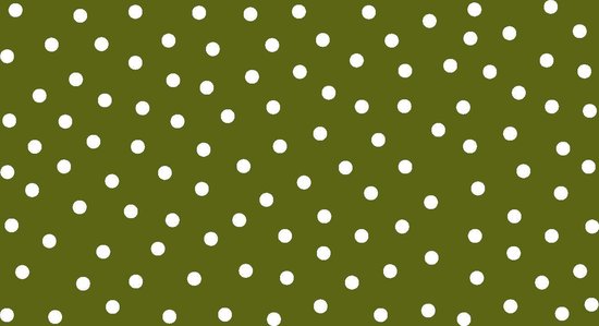 Mat, Vloermat, Vloerkleed, Tapijt, Kind - Kinderkamer Green Dots - Wasbaar - Antislip - 115 x 65 cm
