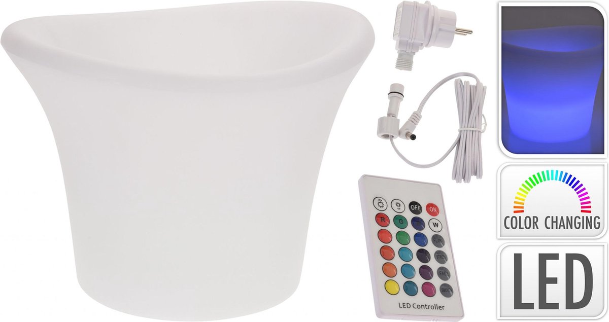 LED Wijnkoeler - 28cm - Verschillende kleuren