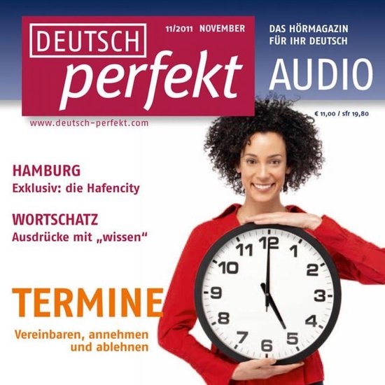 Deutsch lernen Audio - Termine vereinbaren - cover