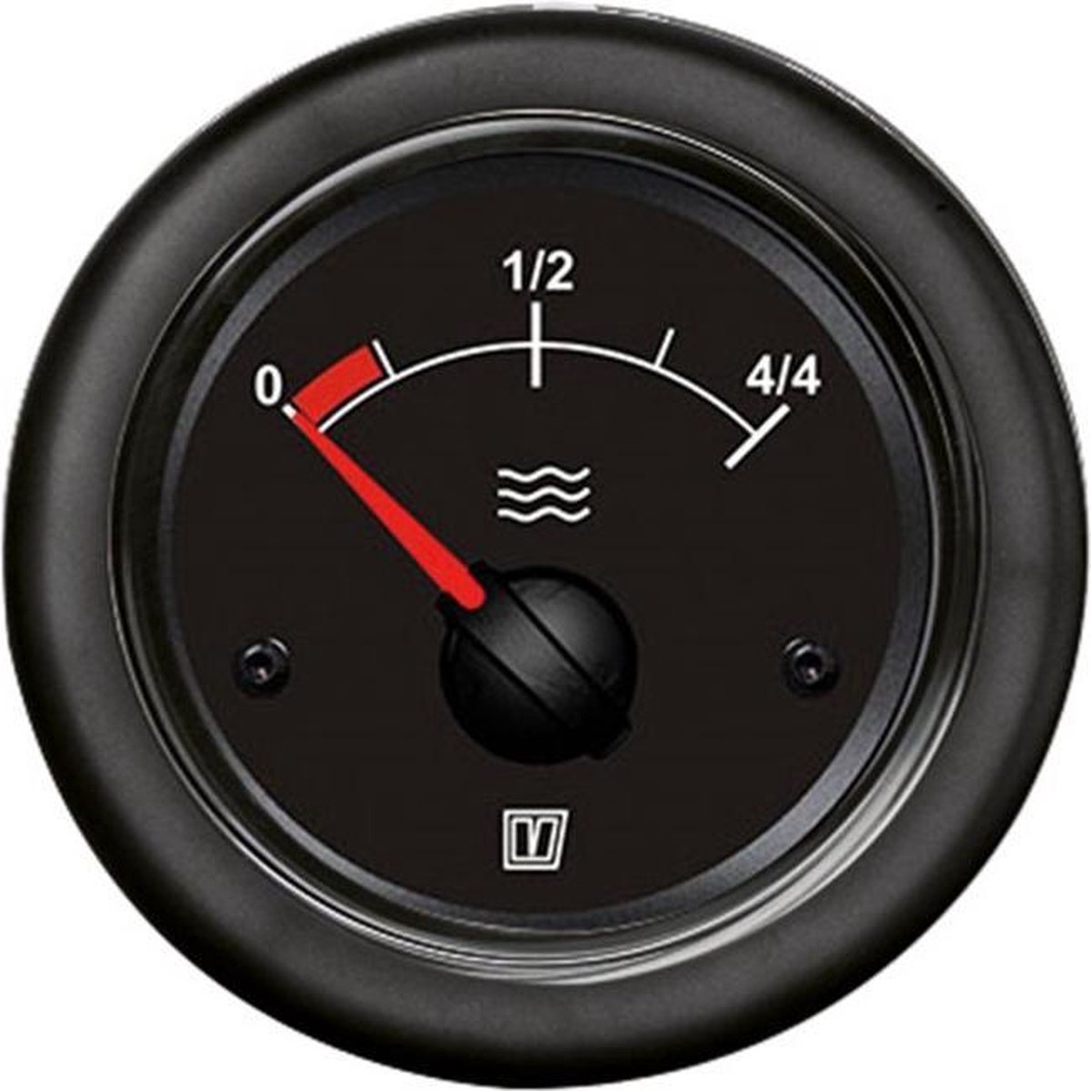 Vetus zoetwaterdisplay, zwart, 12/24 volt