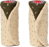 DOIY Sokken Burrito Socks Beige Maat:one size fits all