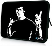 Sleevy 17,3 laptophoes Bruce Lee - laptop sleeve - laptopcover - Sleevy Collectie 250+ designs