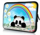 Sleevy 15.6 laptophoes pandabeertje - laptop sleeve - laptopcover - Sleevy Collectie 250+ designs