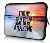 Laptophoes 11,6 inch today amazing - Sleevy - laptop sleeve - laptopcover - Sleevy Collectie 250+ designs