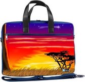 Laptoptas 15,6 / schoudertas Afrika - Sleevy - laptoptas - schooltas