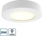 Aigostar LED Plafondlamp - Ceiling lamp - 20W - 4000K - Ø 247 mm
