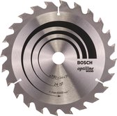 Bosch Cirkelzaagblad Optiline Wood - 190 x 20/16 x 2,6 mm - 24 tanden