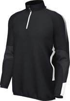 RUGBEE EDGE PRO TEAM MIDLAYER ZWART?WIT maat Small