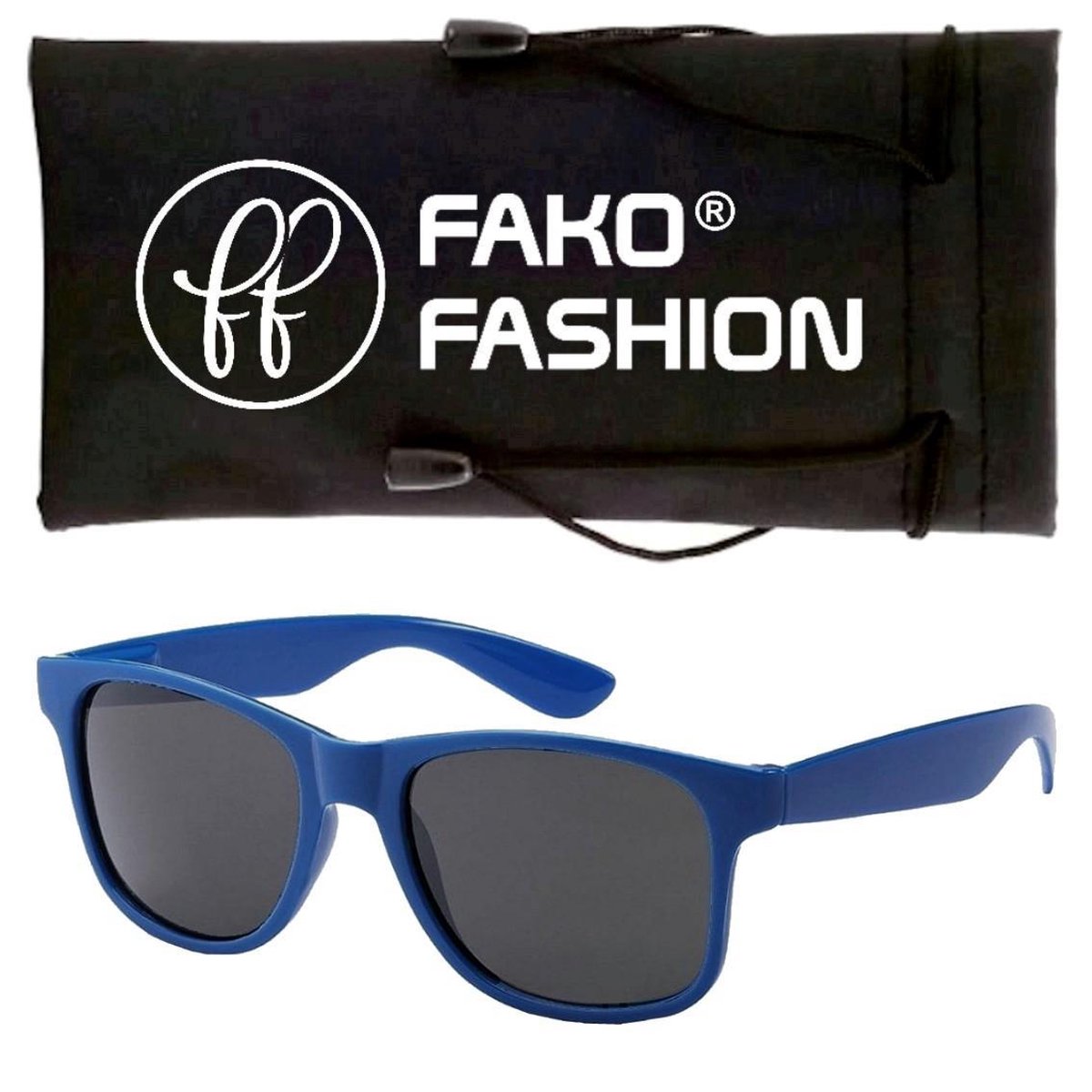 Fako Fashion® - Kinder Zonnebril - DLX - Blauw