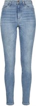 Urban Classics Skinny fit broek -26/32 inch- High Waist Blauw