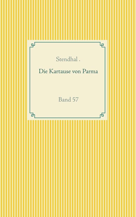 Taschenbuch-Literatur-Klassiker 57 - Die Kartause von Parma - cover