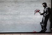 BANKSY Waiting in Vain (Hell's Kitchen) Canvas Print