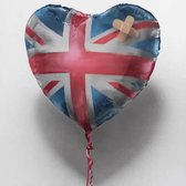 BANKSY Injured Union Jack Balloon Canvas Print