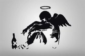 BANKSY Fallen Angel Canvas Print