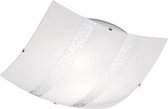 TRIO - Plafondlamp Nikosia Zilver 40 cm