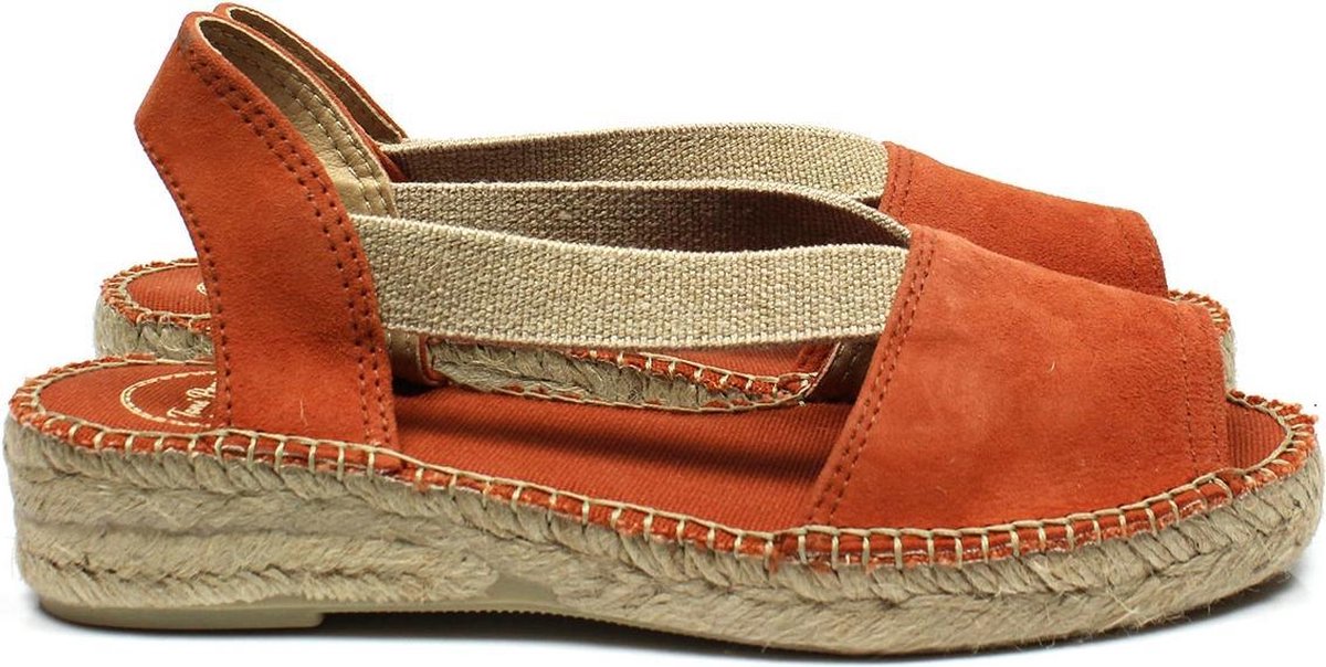 oranje espadrilles