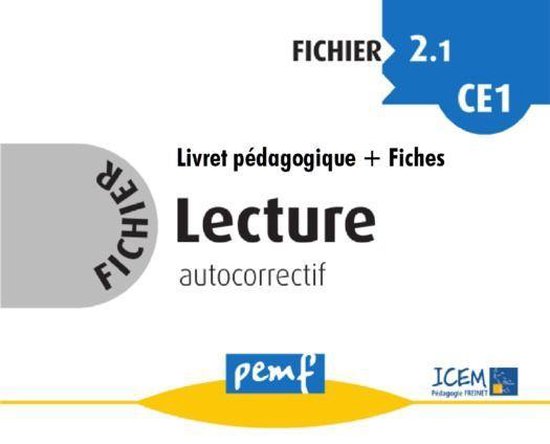 Fichiers de lecture - Fichier Lecture 2.1 CE1 - pack enseign ... - cover