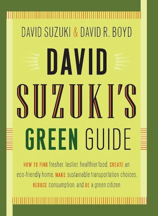 David Suzuki's Green Guide - cover