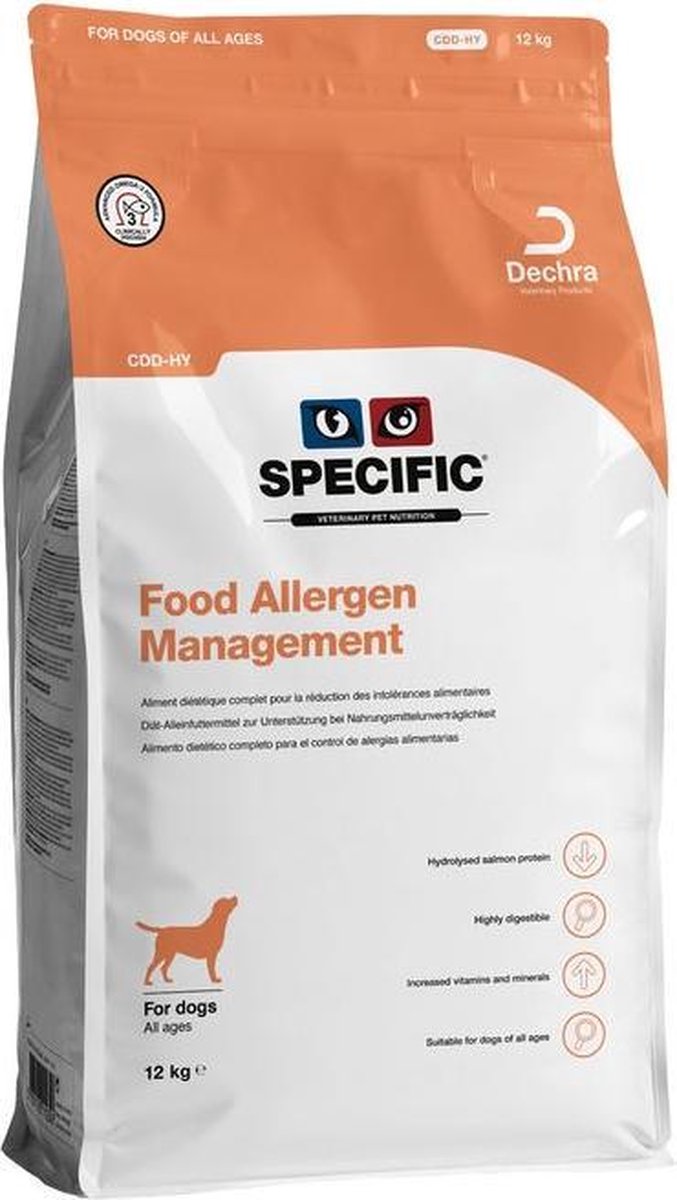 Specific Food Allergen Management CDD-HY - 12 kg - Specific