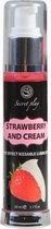 Hot Effect Kissable Lubricant - Strawberry Cream