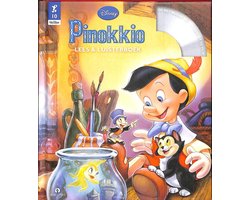 Omslag van Disney Pinokkio lees & luisterboek