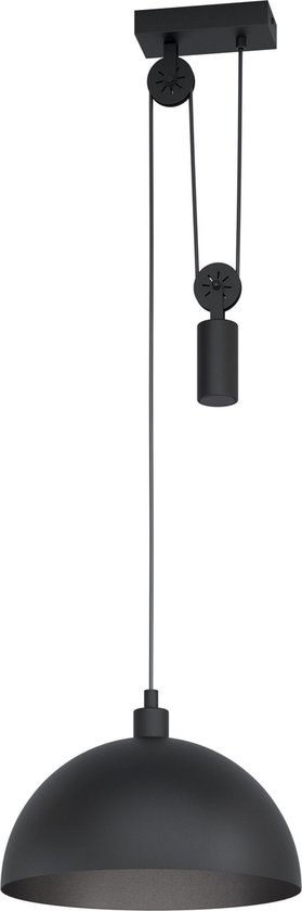 Wire 1-lichts hanglamp zand 30cm