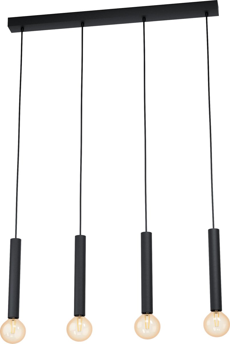 EGLO Cortenova - Hanglamp - E27 - 84 cm - Zwart